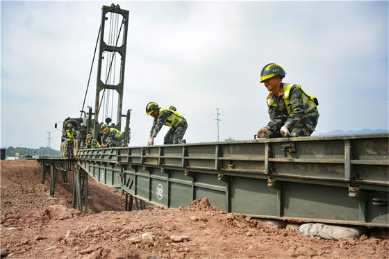 Single Span 15m Mechanized Bridge Modular Fast Bridge Emergency Bridge