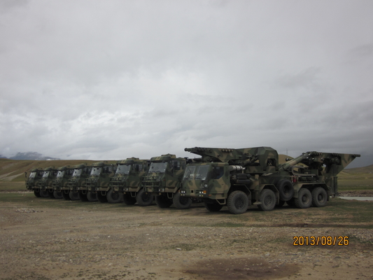 Mechanized Bridge Temporary Dimension Of Erection Vehicle 13.6m×3.2m×3.47m